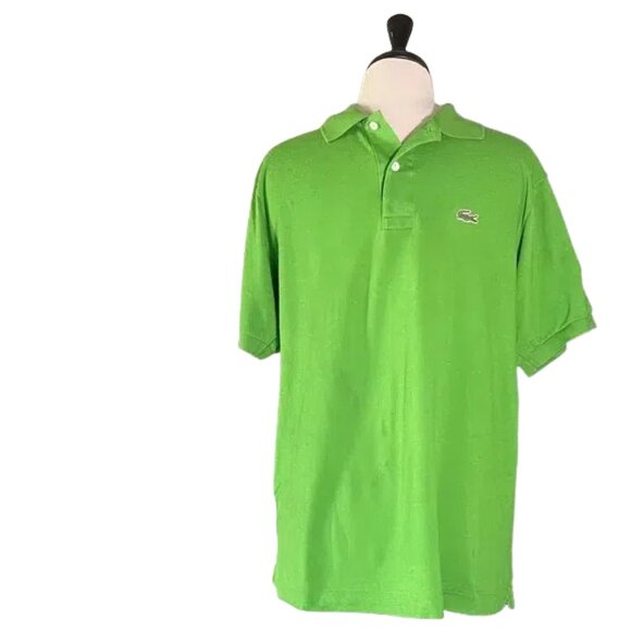 Lacoste Men's Vibrant Green Polo Shirt - Picture 1 of 4